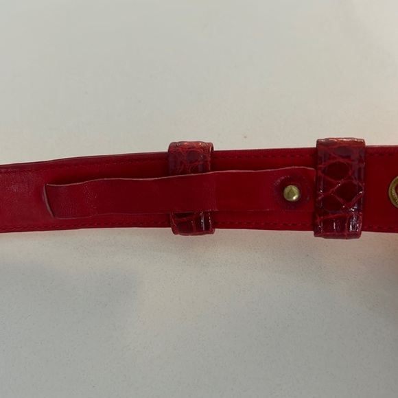 Alligator Roman Studs Gold Hardware  1" wide - Picture 9 of 16